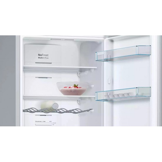 Bosch KGN36VLED Ψυγειοκαταψύκτης 357lt , Υ186xΠ60xΒ66εκ. Inox, Total NoFrost ,Dynamic MultiAirFlow, Bosch KGN36VLED Ψυγειοκαταψύκτης 357lt , Υ186xΠ60xΒ66εκ. Inox, Total NoFrost ,Dynamic MultiAirFlow,