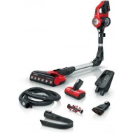 Bosch BBS711ANM Unlimited 7 ProAnimal Επαναφορτιζόμενη Σκούπα Stick 18V Κόκκινη,AllFloor ProAnimal Brush με LED,Made in Germany