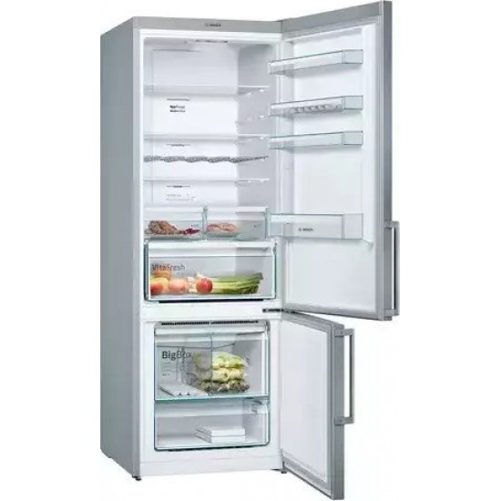 Bosch KGN56XIER Ψυγειοκαταψύκτης 508lt Total NoFrost Υ193xΠ70xΒ80εκ. Inox