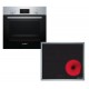 Bosch HBF134ES1+PKE645BB2E Σετ Φούρνος+εστια,(66lt),3DHotair,EcoCleanDirect,Τηλεσκοπικός βραχίονας 1 επιπέδου, με Κεραμικές γερμανικεςΕστίες Bosch HBF134ES1+PKE645BB2E Σετ Φούρνος+εστια,(66lt),3DHotair,EcoCleanDirect,Τηλεσκοπικός βραχίονας 1 επιπέδου, με Κεραμικές γερμανικεςΕστίες