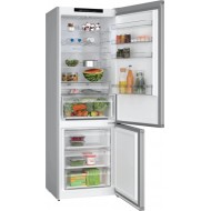 Bosch KGN492LDF Ψυγειοκαταψύκτης 440lt NoFrost Υ203xΠ70xΒ66.7εκ. Inox D 