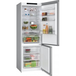 Bosch KGN492LDF Ψυγειοκαταψύκτης 440lt NoFrost Υ203xΠ70xΒ66.7εκ. Inox D 