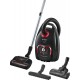 Bosch BGL8POW2 Ηλεκτρική Σκούπα 650W με Σακούλα 5lt Μαύρη,Κατάλληλη για Κατοικίδια