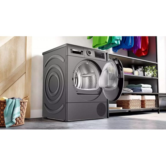 Bosch WQG235DREU Στεγνωτήριο 8 kg, A+++, Ανθρακί,AutoDry, Bosch WQG235DREU Στεγνωτήριο 8 kg, A+++, Ανθρακί,AutoDry,