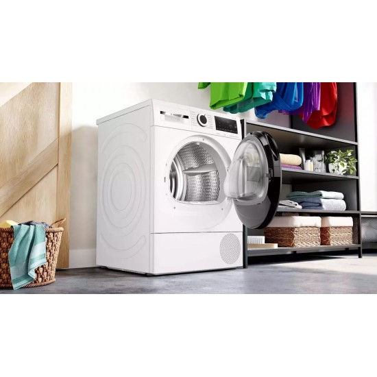 Bosch WQG23508GR Στεγνωτήριο 8kg A++ με Αντλία Θερμότητας, AutoDry,SelfCleaning Bosch WQG23508GR Στεγνωτήριο 8kg A++ με Αντλία Θερμότητας, AutoDry,SelfCleaning