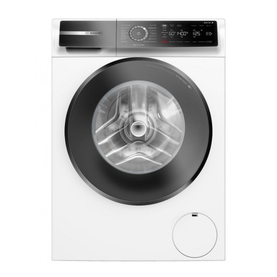 Bosch WGB24409GR Πλυντήριο Ρούχων 9kg με Λειτουργία Ατμού,Σύστημα 4D Wash, Home Connect:, Iron Assist:,ActiveWater™Plus,Υγιεινή Plus:AntiStain,EcoSilence Drive 