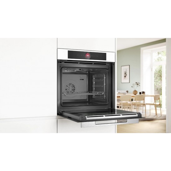 Bosch HBG7321W1 Φούρνος Άνω Πάγκου,Home Connect,Τεχνολογία ατμού,EcoClean Direct Bosch HBG7321W1 Φούρνος Άνω Πάγκου,Home Connect,Τεχνολογία ατμού,EcoClean Direct