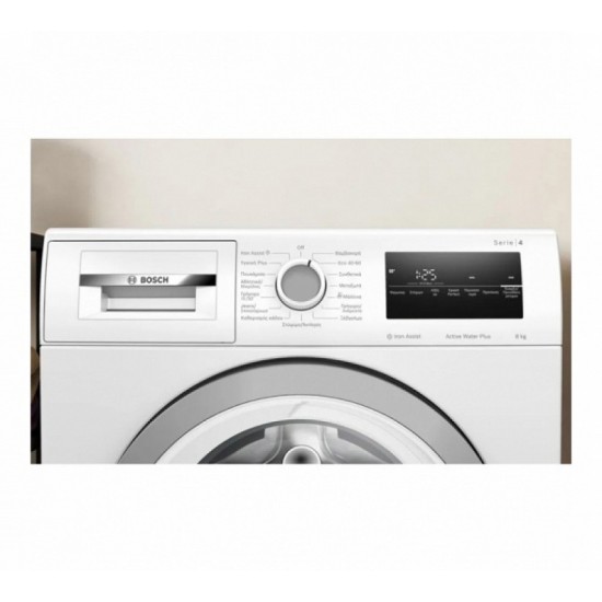 Bosch WAN282E1GR Πλυντήριο Ρούχων 8kg με Ατμό 1400 Στροφών Λευκό Bosch WAN282E1GR Πλυντήριο Ρούχων 8kg με Ατμό 1400 Στροφών Λευκό