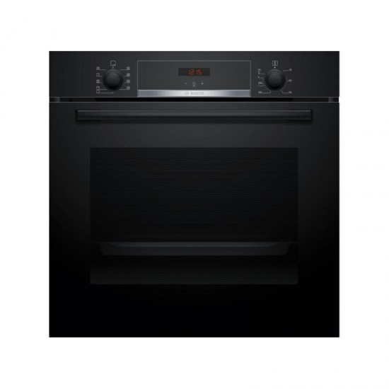 Bosch HBA514BB3 Φούρνος άνω Πάγκου 71lt Μαύρος ,3D Hotair,Βυθιζόμενοι διακόπτες: