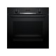 Bosch HBA514BB3 Φούρνος άνω Πάγκου 71lt Μαύρος ,3D Hotair,Βυθιζόμενοι διακόπτες: