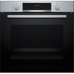 Bosch HBA534ES4 Φούρνος άνω Πάγκου 71lt Inox ,3D hotair ,EcoClean Direct,Βυθιζόμενοι διακόπτες ,με 7 τρόπους λειτουργίας