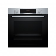 Bosch HQA514ES3 Φούρνος 71lt Inox ,3D Hotair:,Βυθιζόμενοι διακόπτες:,A+,Hotair steam: 
