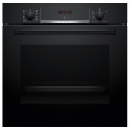 Bosch HBA514BB3 Φούρνος άνω Πάγκου 71lt Μαύρος ,3D Hotair,Βυθιζόμενοι διακόπτες: