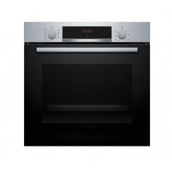 Bosch HBA514BS3 εντοιχιζόμενος φούρνος 71lt Inox,3D Hotair ,με υδρολυση ,Βυθιζόμενοι διακόπτες
