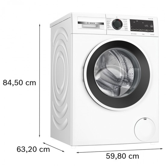 Bosch  WGG254ZHGR  Πλυντήριο Ρούχων 10kg με Τεχνολογία Ατμού 1400 Στροφών Iron Assist ,SpeedPerfect