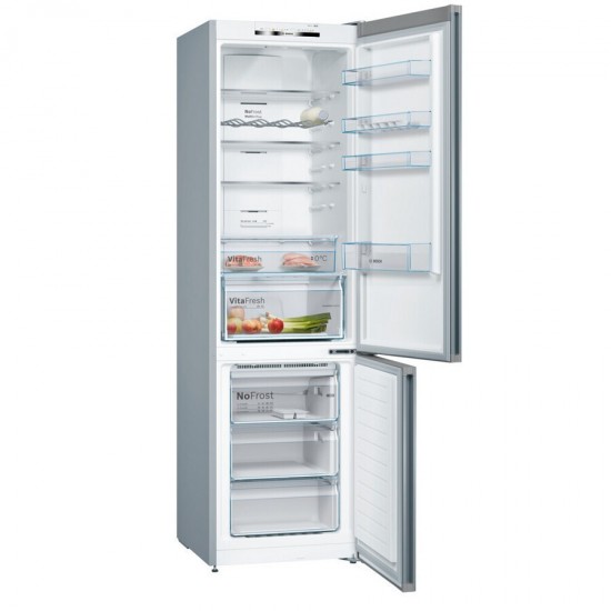 Bosch KGN39VIEB Ψυγειοκαταψύκτης 368lt No Frost Υ203xΠ60xΒ66cm Inox Bosch KGN39VIEB Ψυγειοκαταψύκτης 368lt No Frost Υ203xΠ60xΒ66cm Inox