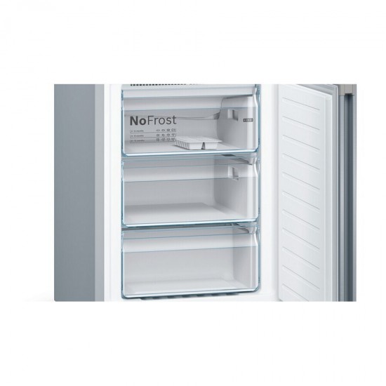 Bosch KGN39VIEB Ψυγειοκαταψύκτης 368lt No Frost Υ203xΠ60xΒ66cm Inox Bosch KGN39VIEB Ψυγειοκαταψύκτης 368lt No Frost Υ203xΠ60xΒ66cm Inox