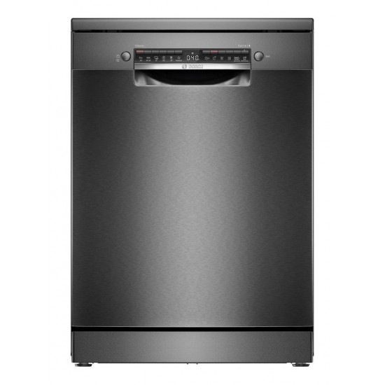 Bosch SMS4HVC11E Ελεύθερο Πλυντήριο Πιάτων με Wi-Fi για 14 Σερβίτσια Π60cm Brushed Black Steel