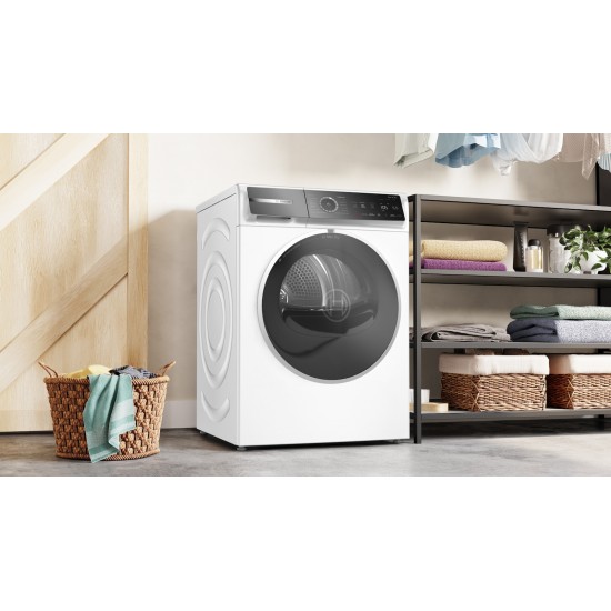 Bosch WRB247D0GR Series 8 Στεγνωτήριο 9kg A(πρώην Α+++-20%) με Αντλία Θερμότητας , Cool Dry,Air Max Dry:,Speed Perfect Plus,Home Connect:,Γρήγορο 40' Bosch WRB247D0GR Series 8 Στεγνωτήριο 9kg A(πρώην Α+++-20%) με Αντλία Θερμότητας , Cool Dry,Air Max Dry:,Speed Perfect Plus,Home Connect:,Γρήγορο 40'