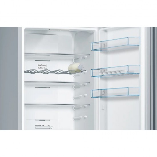 Bosch KGN39VIEB Ψυγειοκαταψύκτης 368lt No Frost Υ203xΠ60xΒ66cm Inox Bosch KGN39VIEB Ψυγειοκαταψύκτης 368lt No Frost Υ203xΠ60xΒ66cm Inox