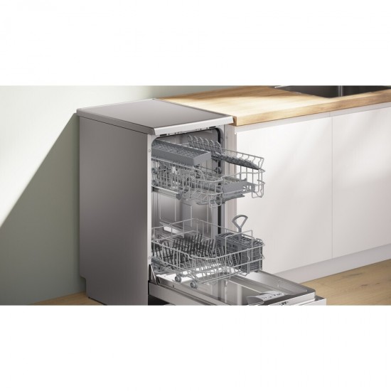 Bosch SPS2HKI55E Ελεύθερο Πλυντήριο Πιάτων για 10 Σερβίτσια 45cm με Wi-Fi Inox,Home Connect., Bosch SPS2HKI55E Ελεύθερο Πλυντήριο Πιάτων για 10 Σερβίτσια 45cm με Wi-Fi Inox,Home Connect.,