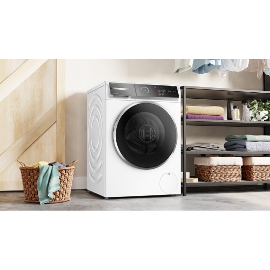 Bosch WGB264A0GR Πλυντήριο Ρούχων 11kg με Ατμό ,με i-Dos, AutomaticDosing ,Ηome Connect:,1400 Στροφών,4D Wash System,A -30%: Bosch WGB264A0GR Πλυντήριο Ρούχων 11kg με Ατμό ,με i-Dos, AutomaticDosing ,Ηome Connect:,1400 Στροφών,4D Wash System,A -30%: