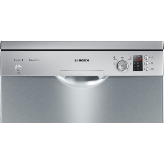Bosch SMS25AI05E Ελεύθερο Πλυντήριο Πιάτων για 12 Σερβίτσια Π60xY84.5εκ. Inox 