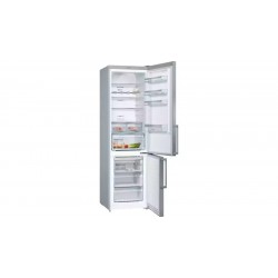 Bosch KGN397LEQ Ψυγειοκαταψύκτης 368lt  Full NoFrost, Υ203xΠ60xΒ66εκ. Inox,Dynamic MultiAirFlow