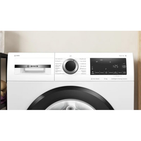 Bosch WGG254F2GR Πλυντήριο Ρούχων 10kg 1400 Στροφών ατμου ✓i-DOS: EcoSilence Drive™, Bosch WGG254F2GR Πλυντήριο Ρούχων 10kg 1400 Στροφών ατμου ✓i-DOS: EcoSilence Drive™,