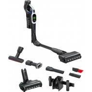 Bosch BCS1041WAC Unlimited 10 Επαναφορτιζόμενη Σκούπα Stick & Χειρός 18V Λευκή,Βούρτσα MicroClean με φωτισμό LED,6 τρόποι λειτουργίας 