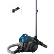 Bosch BGS05A220 Ηλεκτρική Σκούπα 700W με Κάδο 1.5lt Μπλε ,AAAD,Χρώμα Blue , Black