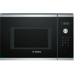 Bosch BFL554MS0 Εντοιχιζόμενος Φούρνος Μικροκυμάτων (25lt) Black, Inox