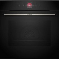 Bosch HBG7241B1 Φούρνος άνω Πάγκου (71lt) , Μαύρος A+,HomeConnect,Air Fry,Touch Control,με φωνητικό έλεγχο,14 τρόποι λειτουργία,SoftClose,,SoftOpen