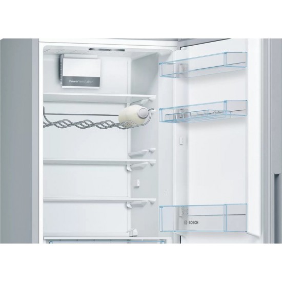 Bosch KGV36VLEAS Ψυγειοκαταψύκτης (308lt) Inox ,(στατικο)lowfrostΥ186xΠ60xΒ65εκ. Bosch KGV36VLEAS Ψυγειοκαταψύκτης (308lt) Inox ,(στατικο)lowfrostΥ186xΠ60xΒ65εκ.