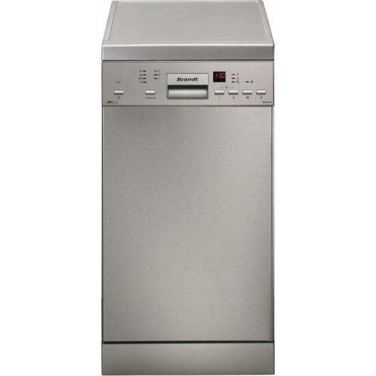 Brandt DFS1010X Ελεύθερο Πλυντήριο Πιάτων για 10 Σερβίτσια,Α++, 7 προγράμματα πλύσης,Πλ44.8εκ. Inox Brandt DFS1010X Ελεύθερο Πλυντήριο Πιάτων για 10 Σερβίτσια,Α++, 7 προγράμματα πλύσης,Πλ44.8εκ. Inox