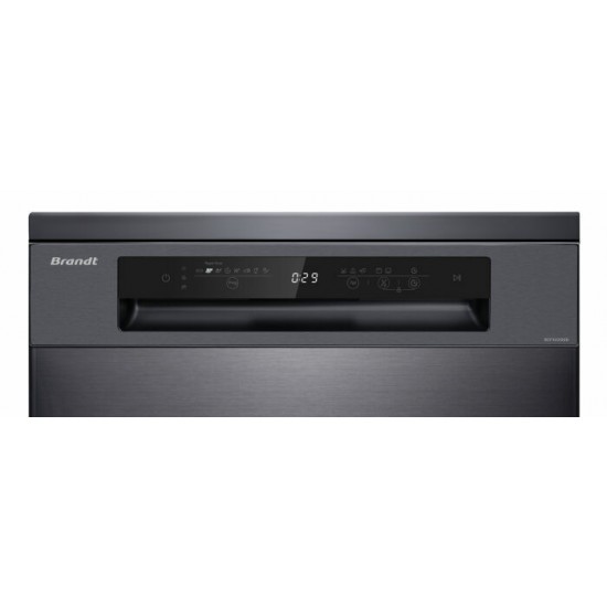 Brandt BCF422DQD Πλυντήριο Πιάτων για 14 Σερβίτσια 59.8cm ΜΑΥΡΟ,(Μ) 8 προγράμματα,,επαγωγικό μοτέρ,Rapide 29', Rapide 45', Eco, Brandt BCF422DQD Πλυντήριο Πιάτων για 14 Σερβίτσια 59.8cm ΜΑΥΡΟ,(Μ) 8 προγράμματα,,επαγωγικό μοτέρ,Rapide 29', Rapide 45', Eco,