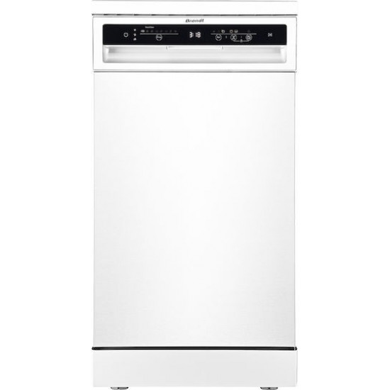 Brandt BDF3024DX Ελεύθερο Πλυντήριο Πιάτων για 10 Σερβίτσια 44.8cm Inox,8 προγράμματα: Rapide 29' Rapide 45' Brandt BDF3024DX Ελεύθερο Πλυντήριο Πιάτων για 10 Σερβίτσια 44.8cm Inox,8 προγράμματα: Rapide 29' Rapide 45'