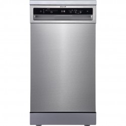 Brandt BDF3024DX Ελεύθερο Πλυντήριο Πιάτων για 10 Σερβίτσια 44.8cm Inox,8 προγράμματα:  Rapide 29'  Rapide 45'