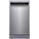 Brandt BDF3024DX Ελεύθερο Πλυντήριο Πιάτων για 10 Σερβίτσια 44.8cm Inox,8 προγράμματα:  Rapide 29'  Rapide 45'