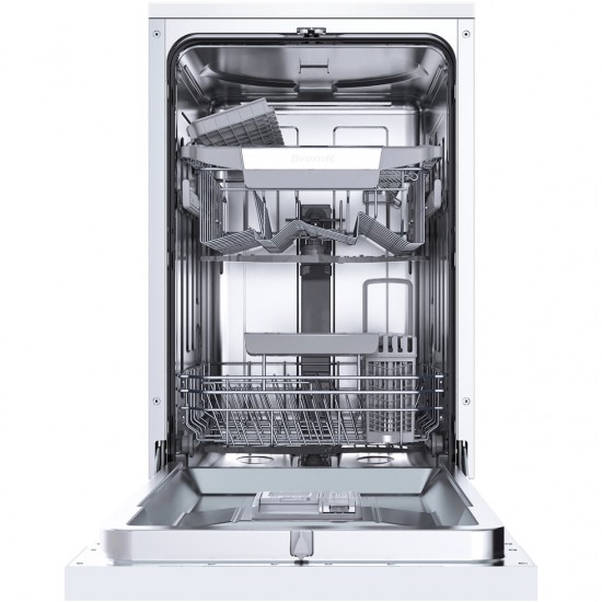 Brandt BDF3024DW Πλυντήριο Πιάτων για 10 Σερβίτσια 44.8cm (M) Λευκό,8 προγράμματα ,Rapid 29' & Rapid 45' ,Boost/Express Brandt BDF3024DW Πλυντήριο Πιάτων για 10 Σερβίτσια 44.8cm (M) Λευκό,8 προγράμματα ,Rapid 29' & Rapid 45' ,Boost/Express