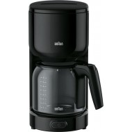 Braun KF3120BK PurEase Καφετιέρα Φίλτρου Black 1000W 10Κούπες