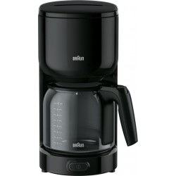Braun KF3120BK PurEase Καφετιέρα Φίλτρου Black 1000W 10Κούπες