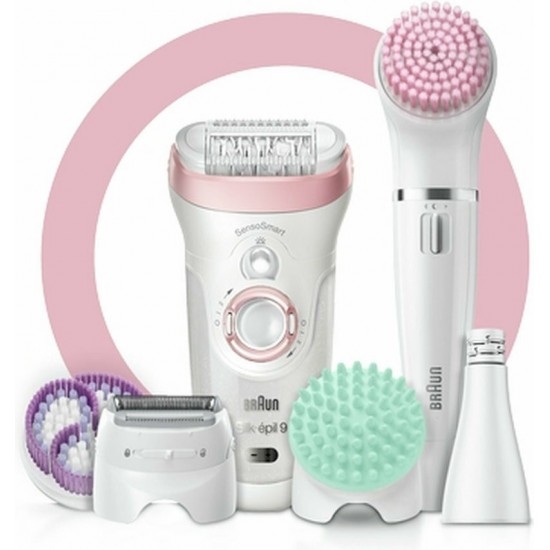 Braun Silk-Epil 9 Σετ Αποτρίχωσης Epilator για Πρόσωπο, Σώμα & Μπικίνι 9-995 