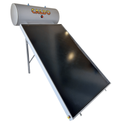 CALDO GLASS – Ηλιακός Θερμοσίφωνας 120 λίτρων Διπλής Ενέργειας με 2,0τ.μ. Συλλέκτη 