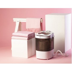 Camry CR 8054 Mίνι Πλυντήριο Ρούχων Ελεύθερο (3kg) White-Brown Camry CR 8054 Mίνι Πλυντήριο Ρούχων Ελεύθερο (3kg) White-Brown