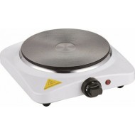 Crown CHP-1518WS Επιτραπέζια Εστία Εμαγιέ Μονή Λευκή 