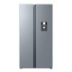 Candy CNSQ2T918EWX Ψυγείο Ντουλάπα 523lt ,Inox, No Frost  ,Εξωτερική παροχή νερού με παγούρι,πλ908xβαθ647xυψ1775