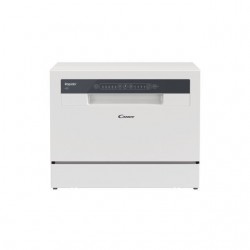 Candy CP 6E51LW Πλυντήριο Πιάτων Πάγκου 44.3cm για 6 Σερβίτσια Λευκό,Πλύσιμο και στέγνωμα σε 35'