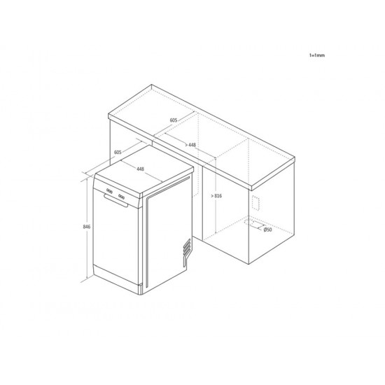Candy CDPH 2L1049S Brava,Πλυντήριο Πιάτων για 10 Σερβίτσια Π45cm Inox Candy CDPH 2L1049S Brava,Πλυντήριο Πιάτων για 10 Σερβίτσια Π45cm Inox