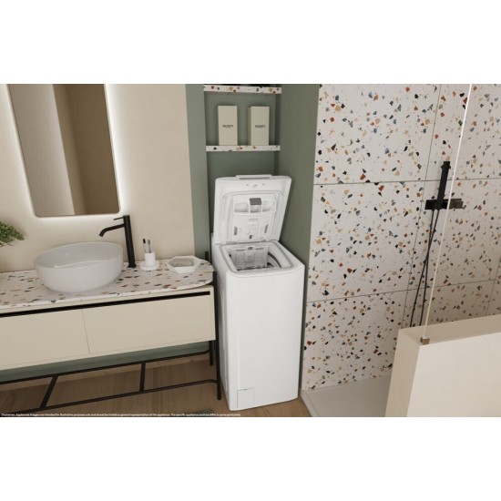 Candy TCA273D3-S Πλυντήριο Ρούχων 7kg 1200 Στροφών,Wi-Fi, Bluetooth,ProWash 300,AI Weight Sense,,